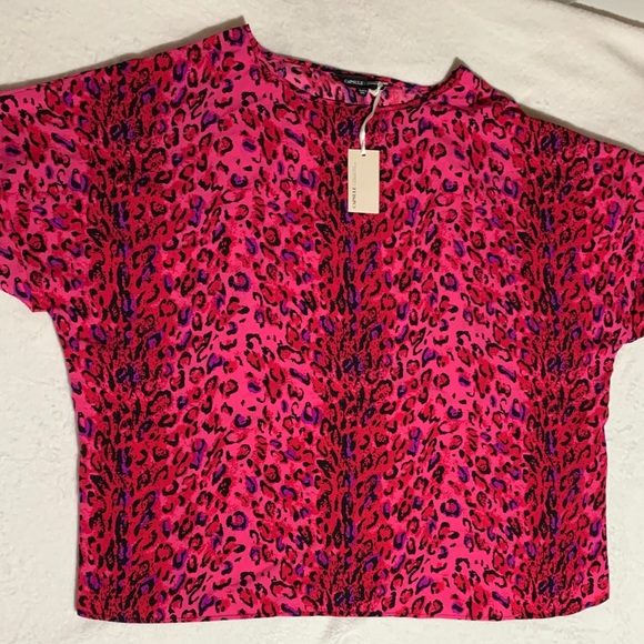 COPY - CAPSULE London Hot Pink Leopard Print Boxy… - Picture 11 of 16